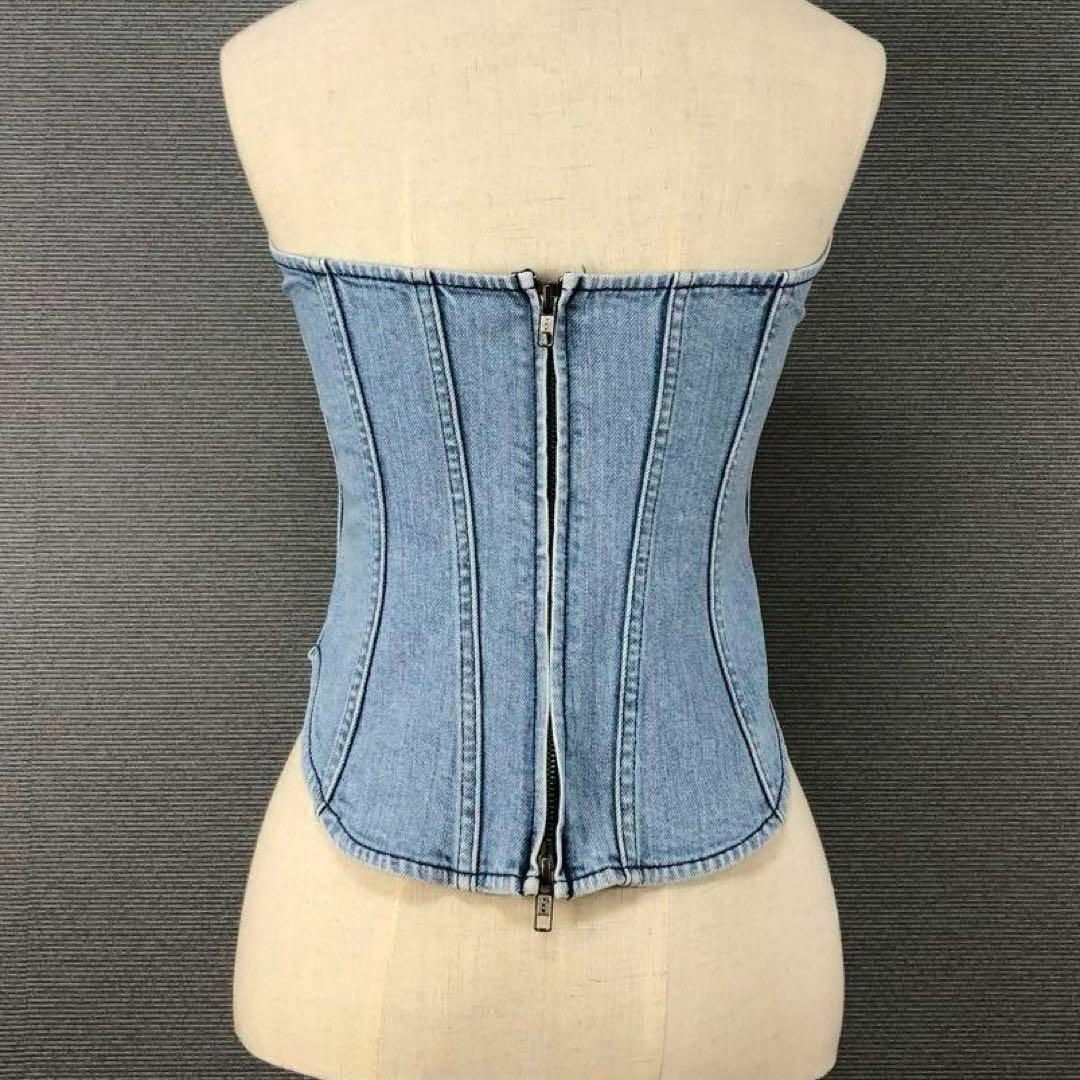 Whim Gazette - Whim Gazette DENIMコルセット F サックスブルー Whim Gazette - Whim Gazette DENIMコルセット F サックスブルー