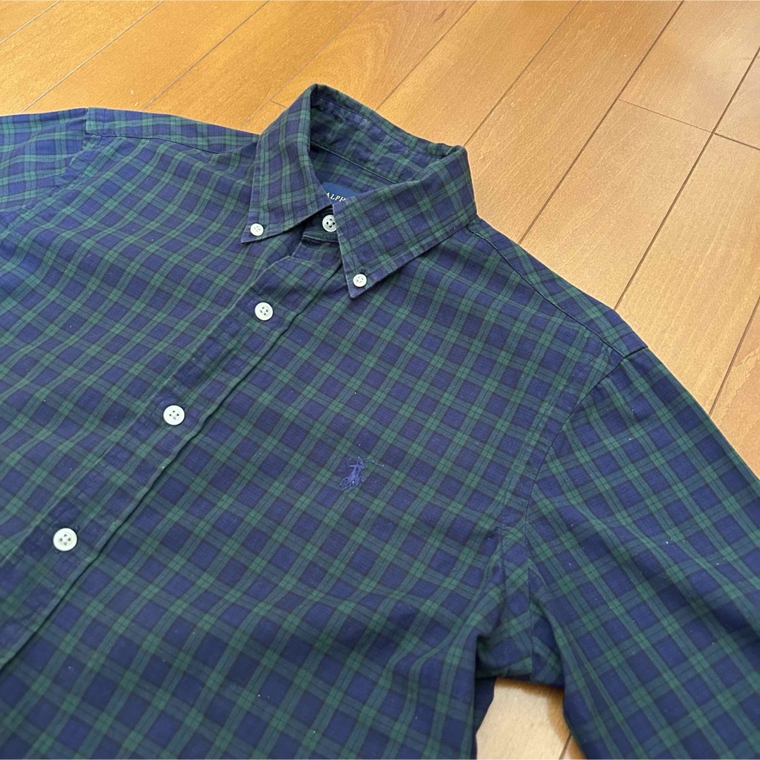 Ralph Lauren - 美品90s POLO Ralph Lauren 長袖BDシャツ Ralph Lauren - 美品90s POLO Ralph Lauren 長袖BDシャツ