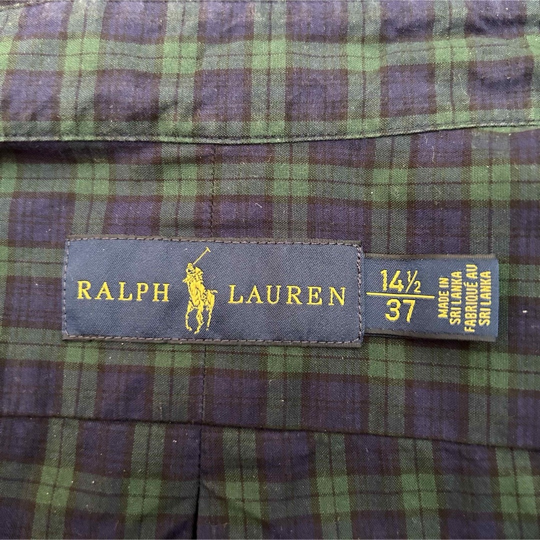 Ralph Lauren - 美品90s POLO Ralph Lauren 長袖BDシャツ Ralph Lauren - 美品90s POLO Ralph Lauren 長袖BDシャツ