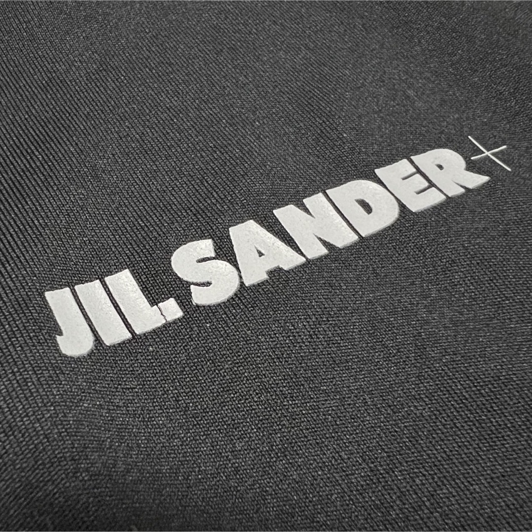 JIL SANDER - L 新品 ジルサンダー ロゴ Tシャツ 黒 ラッシュ JIL SANDER - L 新品 ジルサンダー ロゴ Tシャツ 黒 ラッシュ