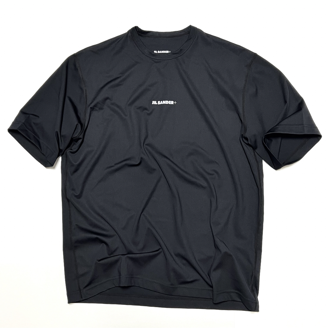 JIL SANDER - L 新品 ジルサンダー ロゴ Tシャツ 黒 ラッシュ JIL SANDER - L 新品 ジルサンダー ロゴ Tシャツ 黒 ラッシュ