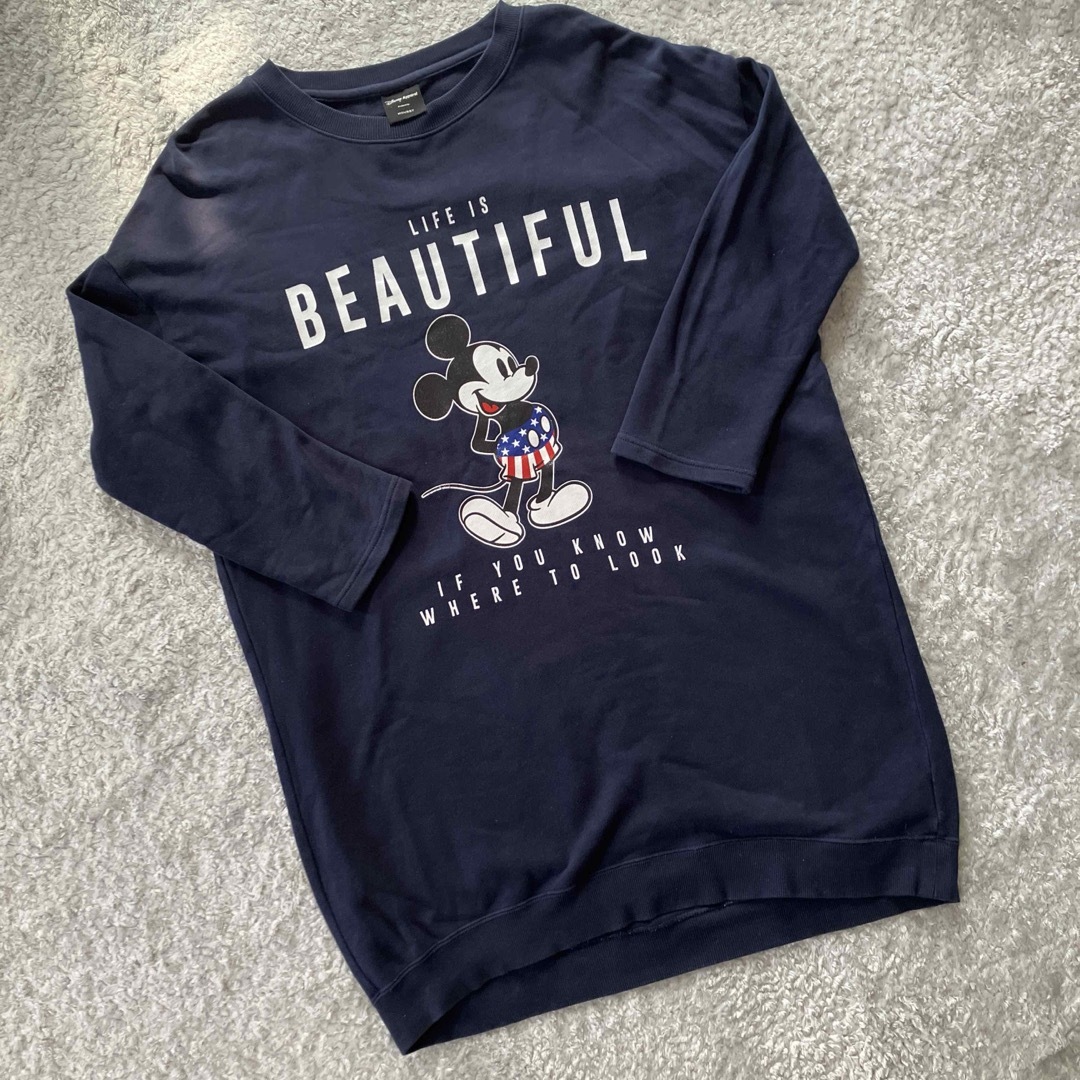 moussy - moussy ディズニー トレーナーの通販 by クッキー's moussy - moussy ディズニー トレーナーの通販 by クッキー's