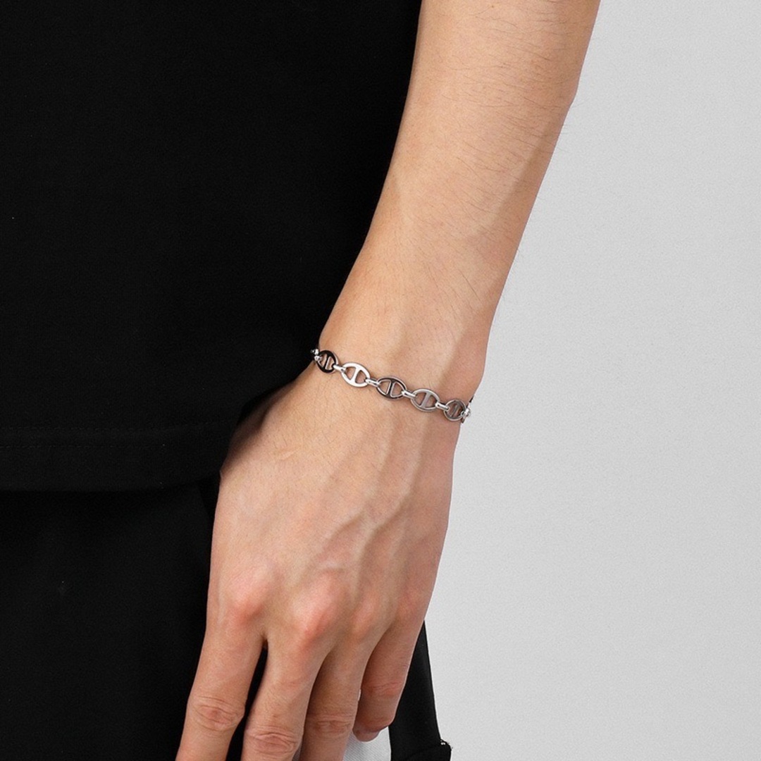 残り僅か】ユニセックス シルバー ブレスレット アクセサリー 残り僅か】ユニセックス シルバー ブレスレット アクセサリー