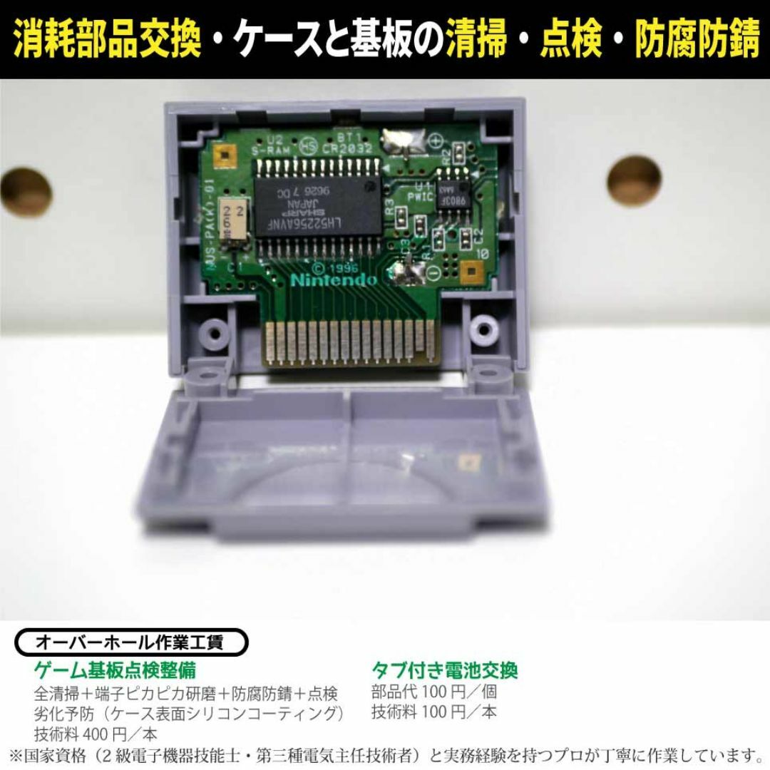 NINTENDO 64 - 【長寿命化 N64】コントローラーパック(セーブ NINTENDO 64 - 【長寿命化 N64】コントローラーパック(セーブ