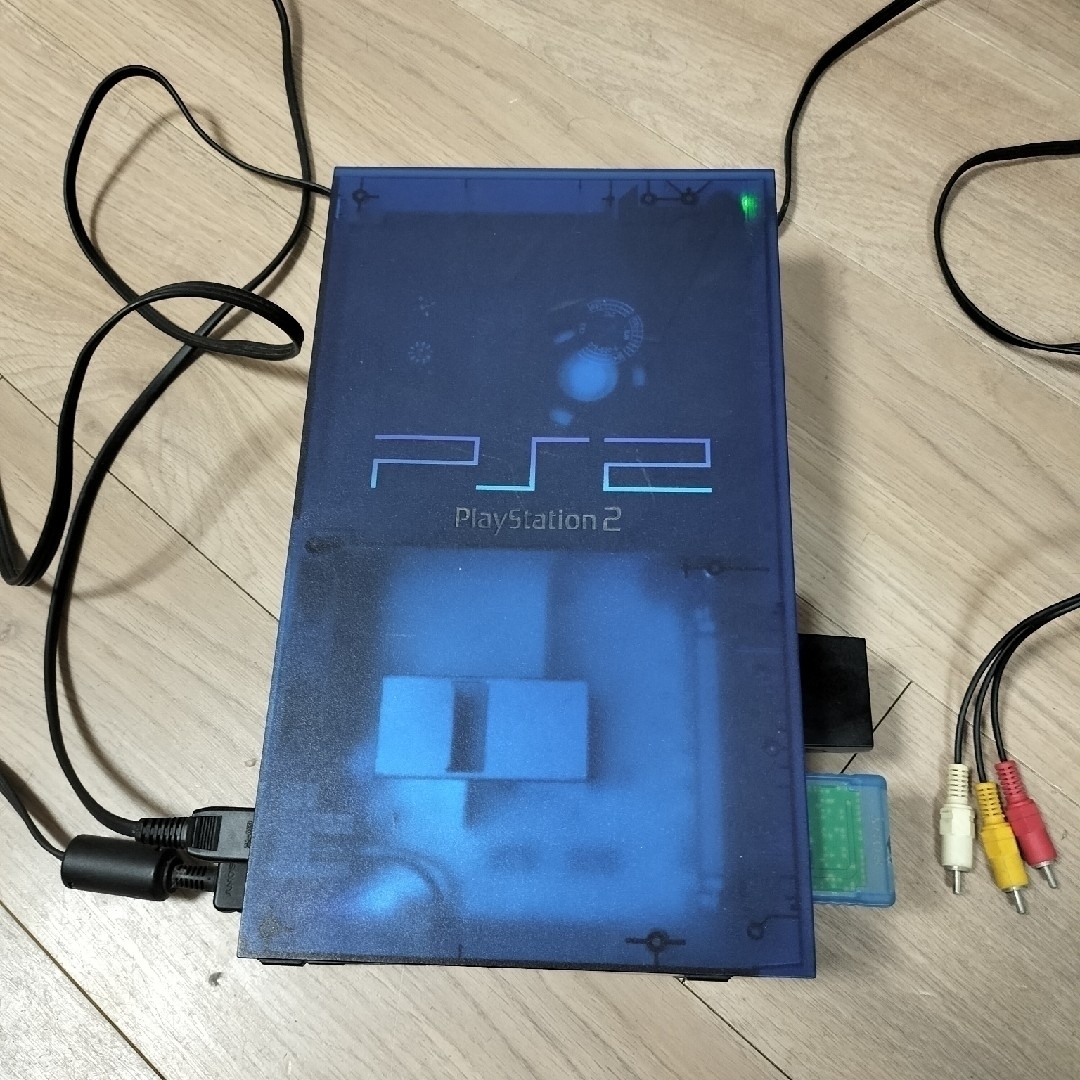 SONY - プレイステーション2 SCPH-37000 オーシャンブルーの通販 SONY - プレイステーション2 SCPH-37000 オーシャンブルーの通販