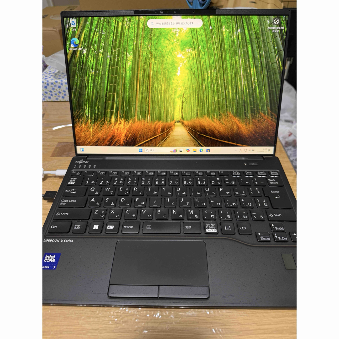 富士通(フジツウ)の富士通 LIFEBOOK U9414(UH90/J3) スマホ/家電/カメラのPC/タブレット(ノートPC)の商品写真