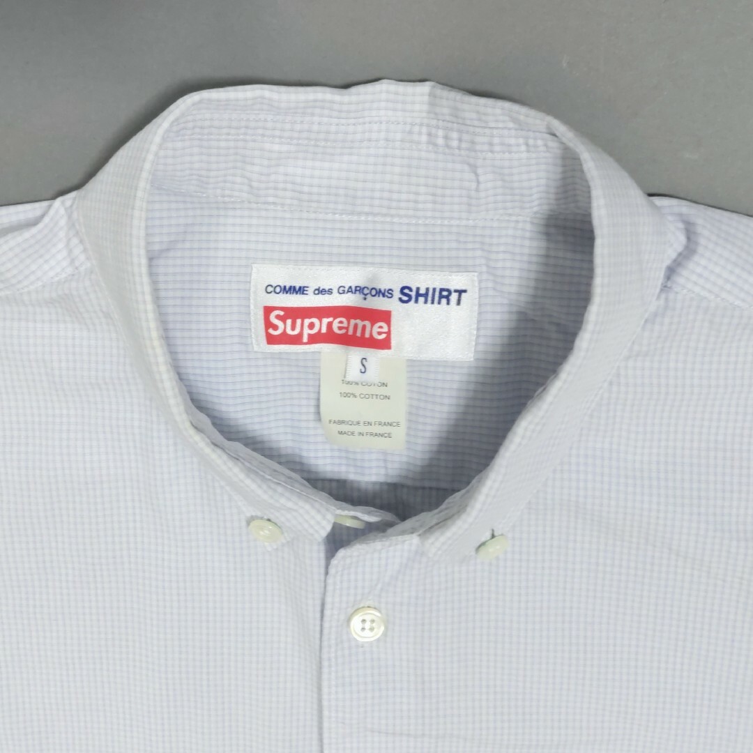 Supreme - シュプリーム コムデギャルソン コラボシャツの通販 Supreme - シュプリーム コムデギャルソン コラボシャツの通販