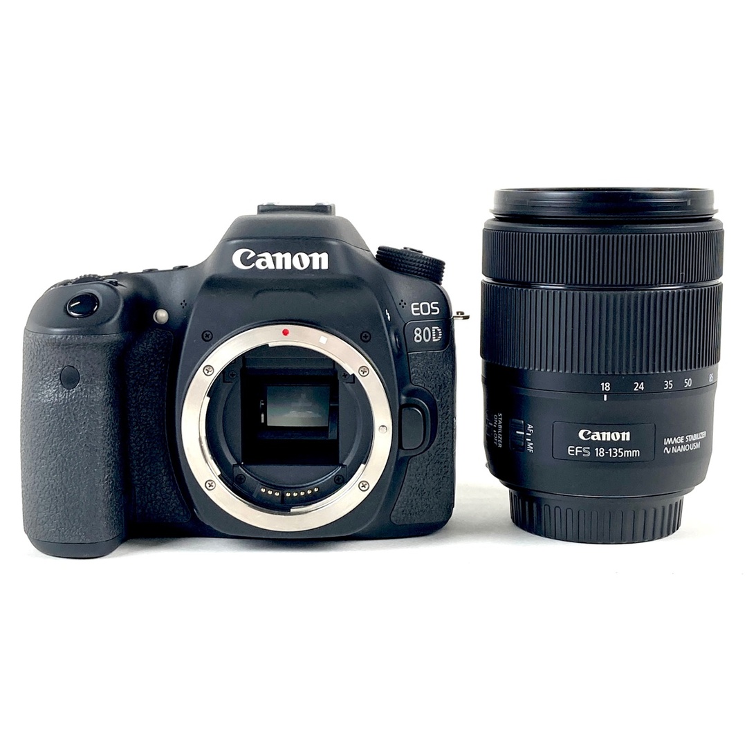 キヤノン EOS 80D EF-S 18-135 IS USM レンズキット 中古の通販 キヤノン EOS 80D EF-S 18-135 IS USM レンズキット 中古の通販