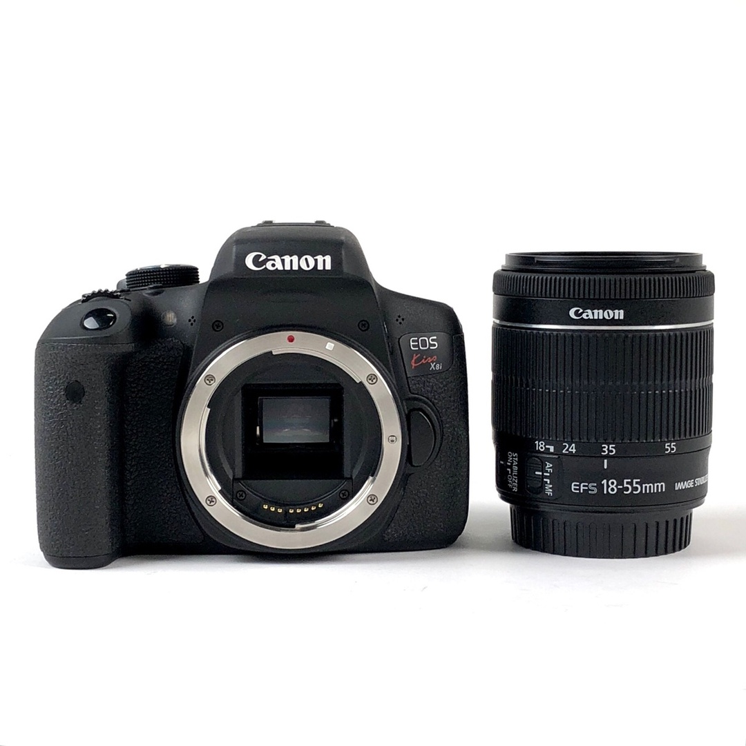 キヤノン EOS Kiss X8i EF-S 18-55 IS STM レンズキット 中古の キヤノン EOS Kiss X8i EF-S 18-55 IS STM レンズキット 中古の