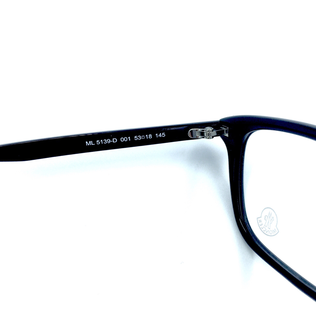 MONCLER - MONCLER モンクレール 眼鏡 ML5139-D 001 メガネ MONCLER - MONCLER モンクレール 眼鏡 ML5139-D 001 メガネ
