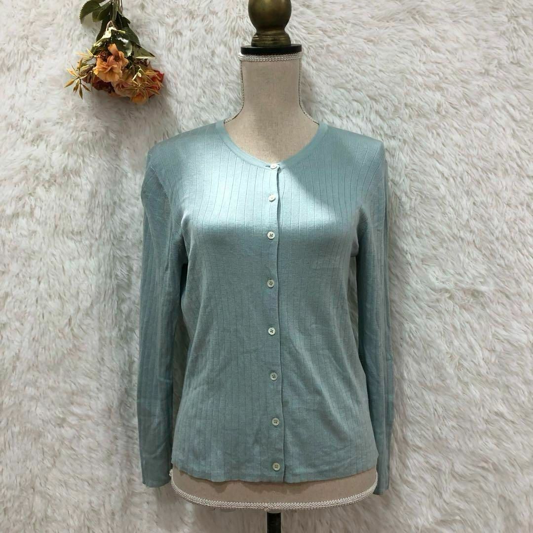 LANVIN - ☆ランバン☆LANVIN カーディガン【L】シルク100% 薄手 LANVIN - ☆ランバン☆LANVIN カーディガン【L】シルク100% 薄手