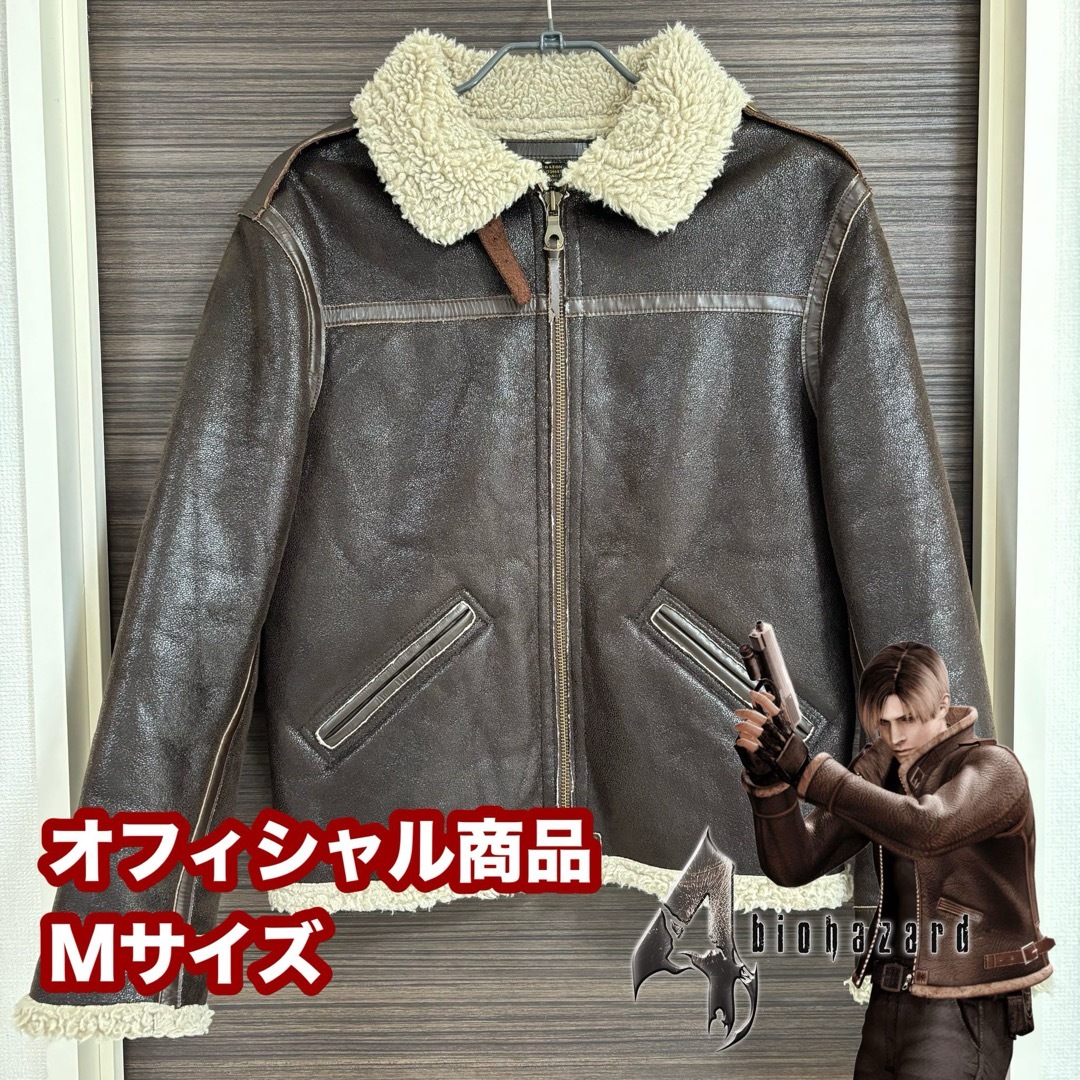 CAPCOM - 【正規品】バイオハザード レオン B-6 ジャケット M CAPCOM - 【正規品】バイオハザード レオン B-6 ジャケット M