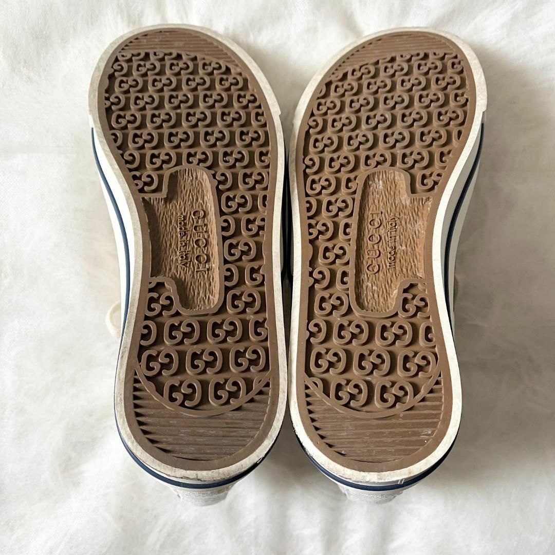 GUCCI - 35☆グッチ Tennis 1977 ハイカットスニーカー GG GUCCI - 35☆グッチ Tennis 1977 ハイカットスニーカー GG