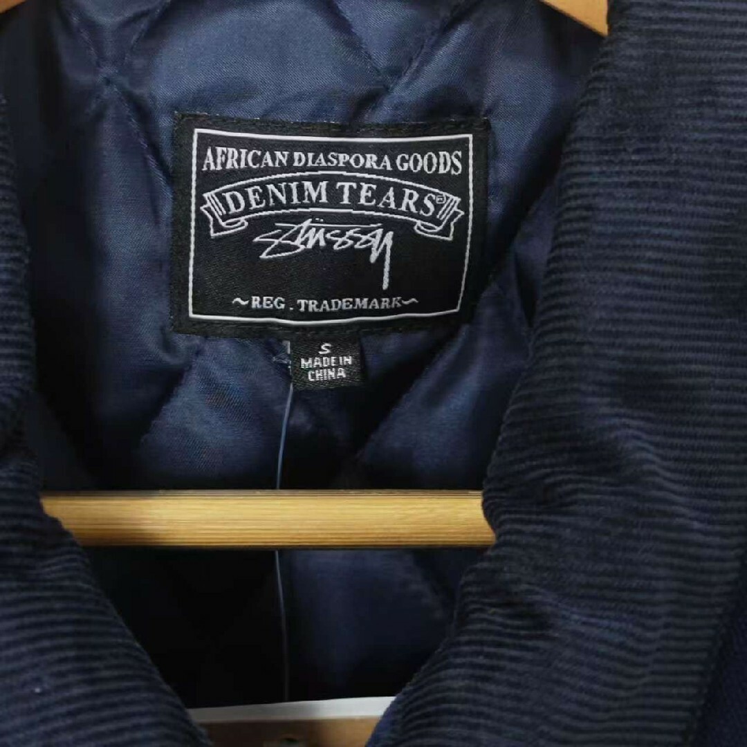 STUSSY denim tears jacket canvas sサイズの通販 by みじゅ's STUSSY denim tears jacket canvas sサイズの通販 by みじゅ's