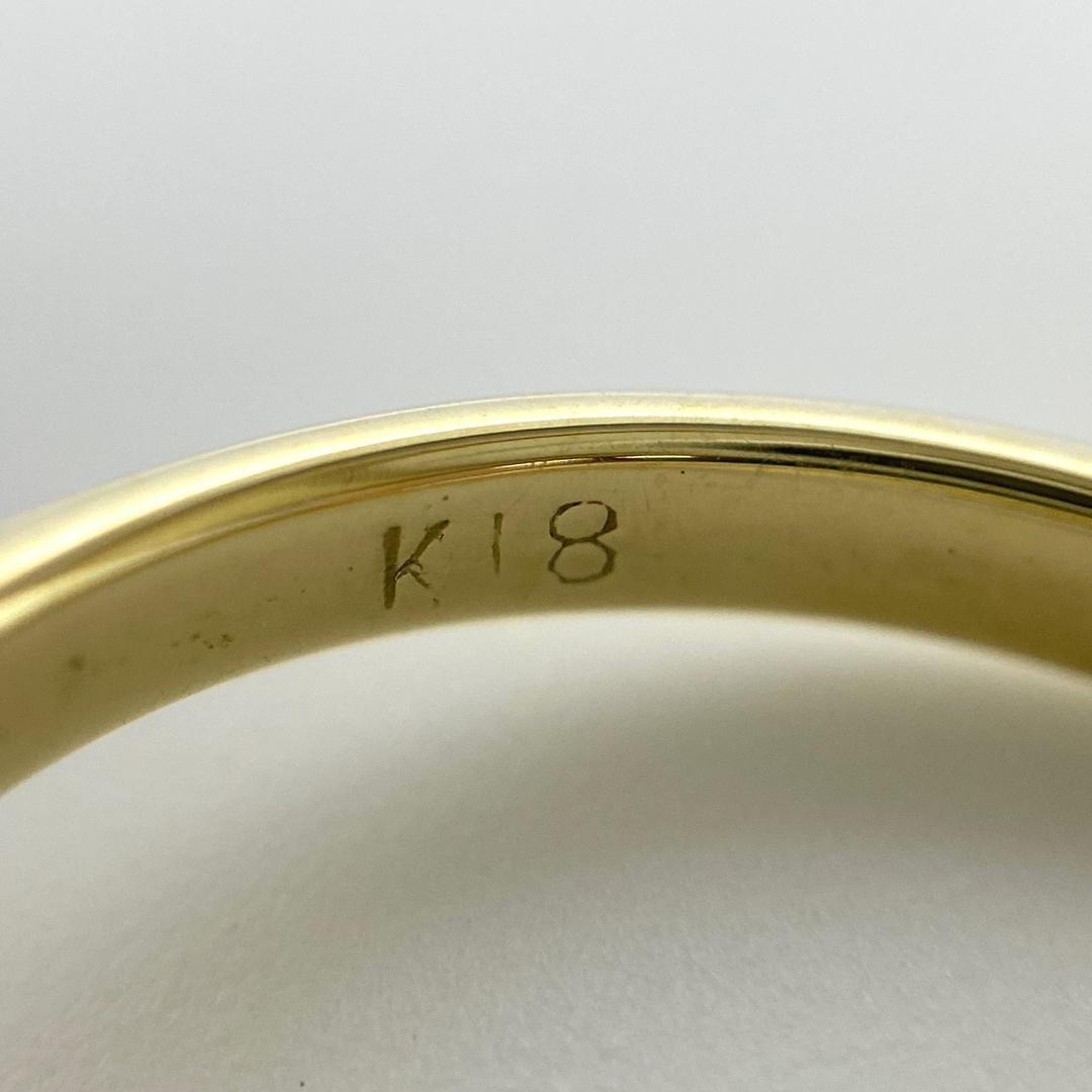 ダイヤモンド デザインリング 10号 K18 【中古】の通販 by ダイヤモンド デザインリング 10号 K18 【中古】の通販 by