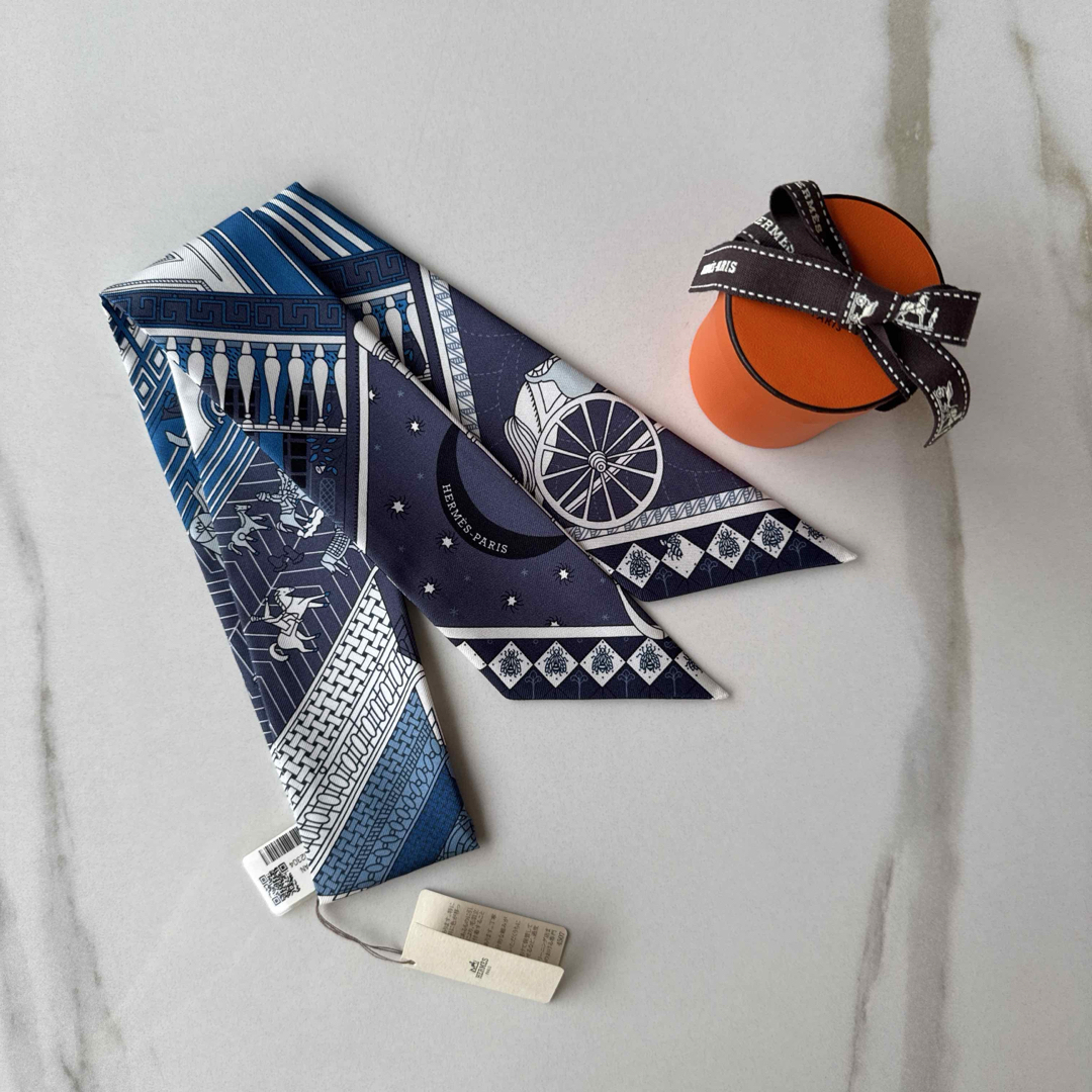 HERMES - 新品未使用:エルメス ツイリー オブジェ・ドゥ HERMES - 新品未使用:エルメス ツイリー オブジェ・ドゥ