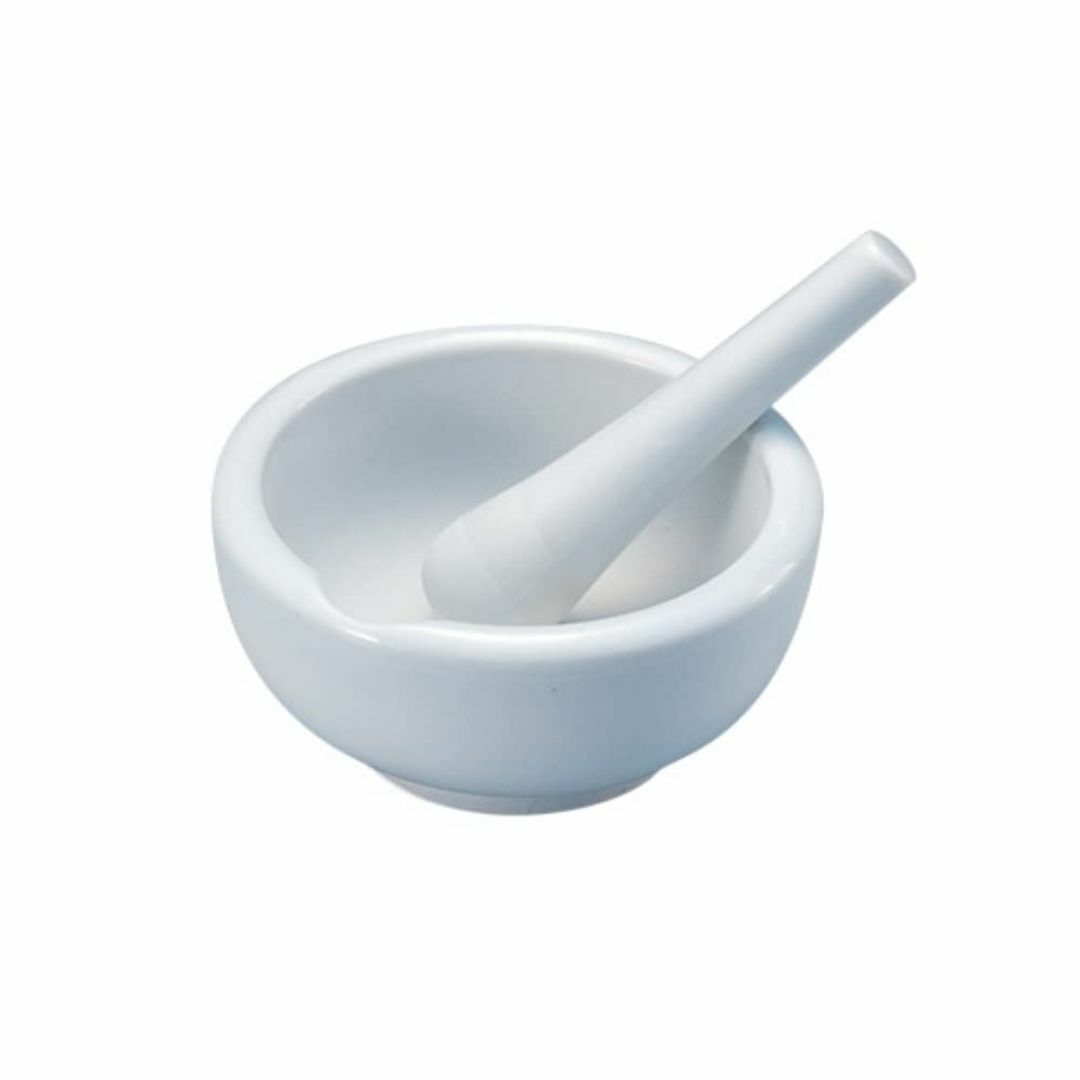 乳鉢(瀬戸物)乳棒付 90MM 松吉医科器械 08-2660-02 その他のその他(その他)の商品写真