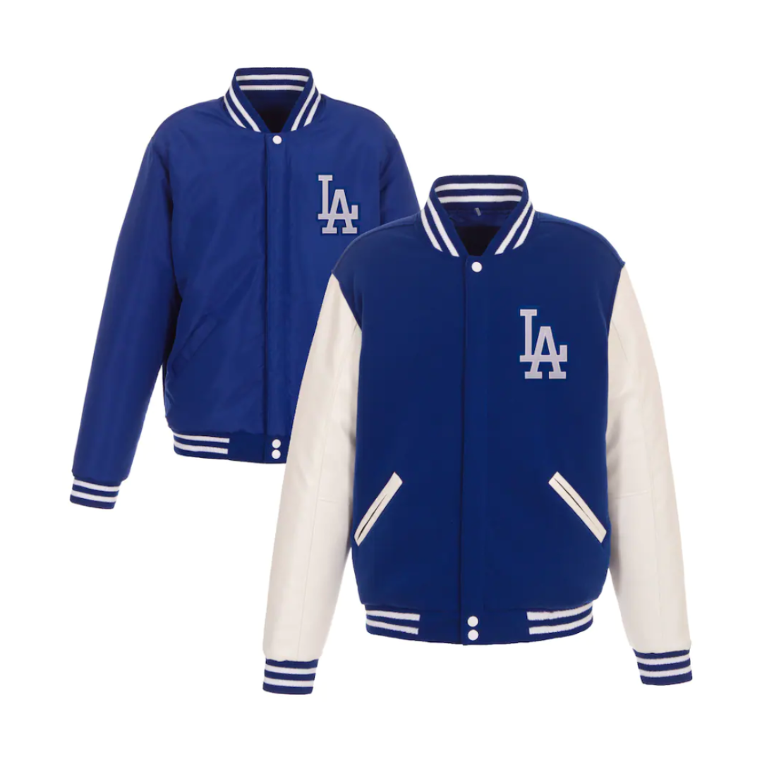 NIKE(ナイキ)の【正規品】MLB ドジャース 2025 リバーシブル フリース ジャケット メンズのジャケット/アウター(その他)の商品写真