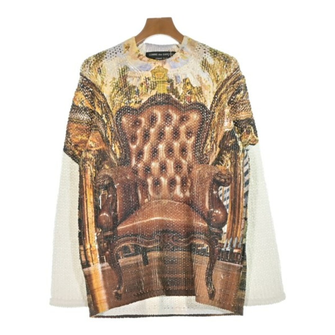 COMME des GARCONS HOMME PLUS Metallic Knit Sweater Size S(K