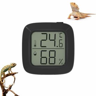 ＜在庫セール＞Phyxiul爬虫類温度計 デジタル温度湿度計 LCD爬虫類温度計(その他)