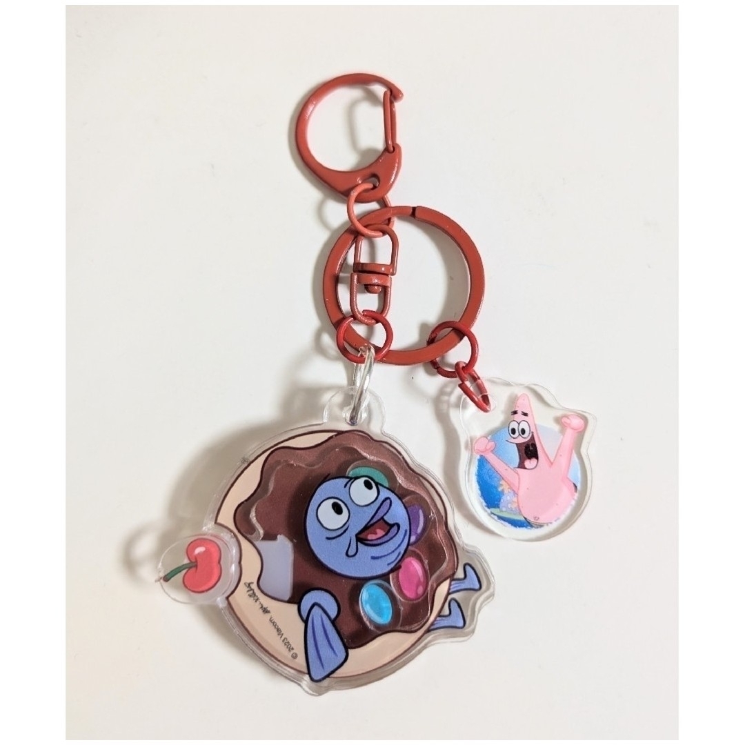🌈SALE🌈スポンジボブ⭐カスタムしゃかしゃかキーホルダー🌈 エンタメ/ホビーのおもちゃ/ぬいぐるみ(キャラクターグッズ)の商品写真
