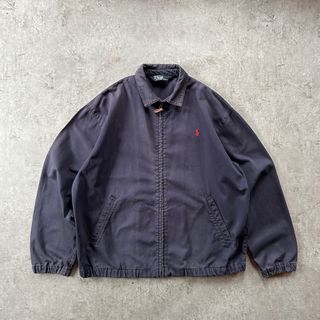 ラルフローレン(Ralph Lauren)の90s ラルフローレン スウィングトップ/ブルゾン ネイビー M チンストラップ(ブルゾン)