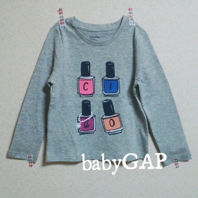 GAP(ギャップ)の週末限定❢ゆっきーな愛用♡ロンT100 キッズ/ベビー/マタニティのキッズ服女の子用(90cm~)(その他)の商品写真