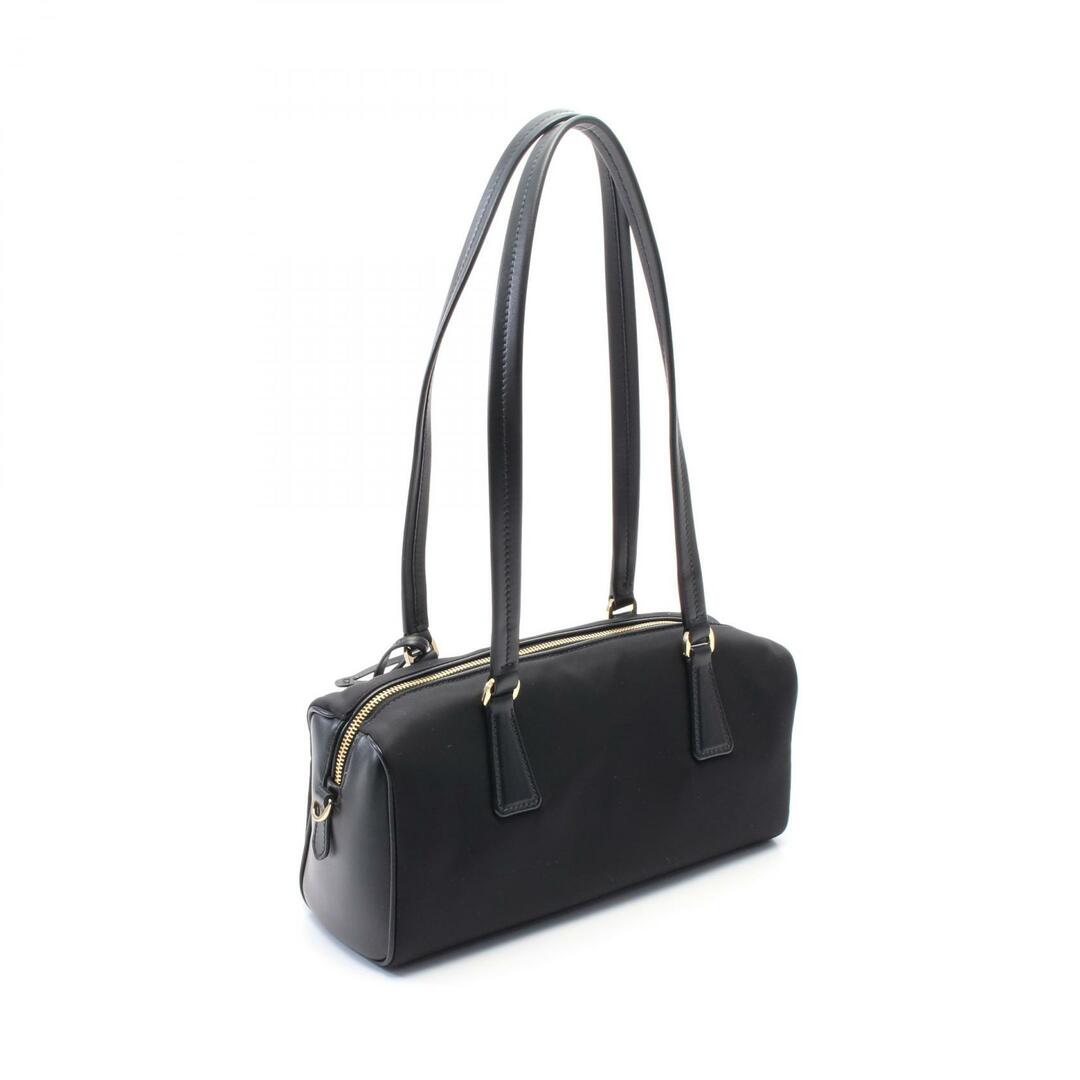 ラグジュアリー【PRADA】南京錠付 Re-Nylonトップハンドルバッグ Re-Nylon xサフィアーノレザー ミディアム トップハンドルバッグ