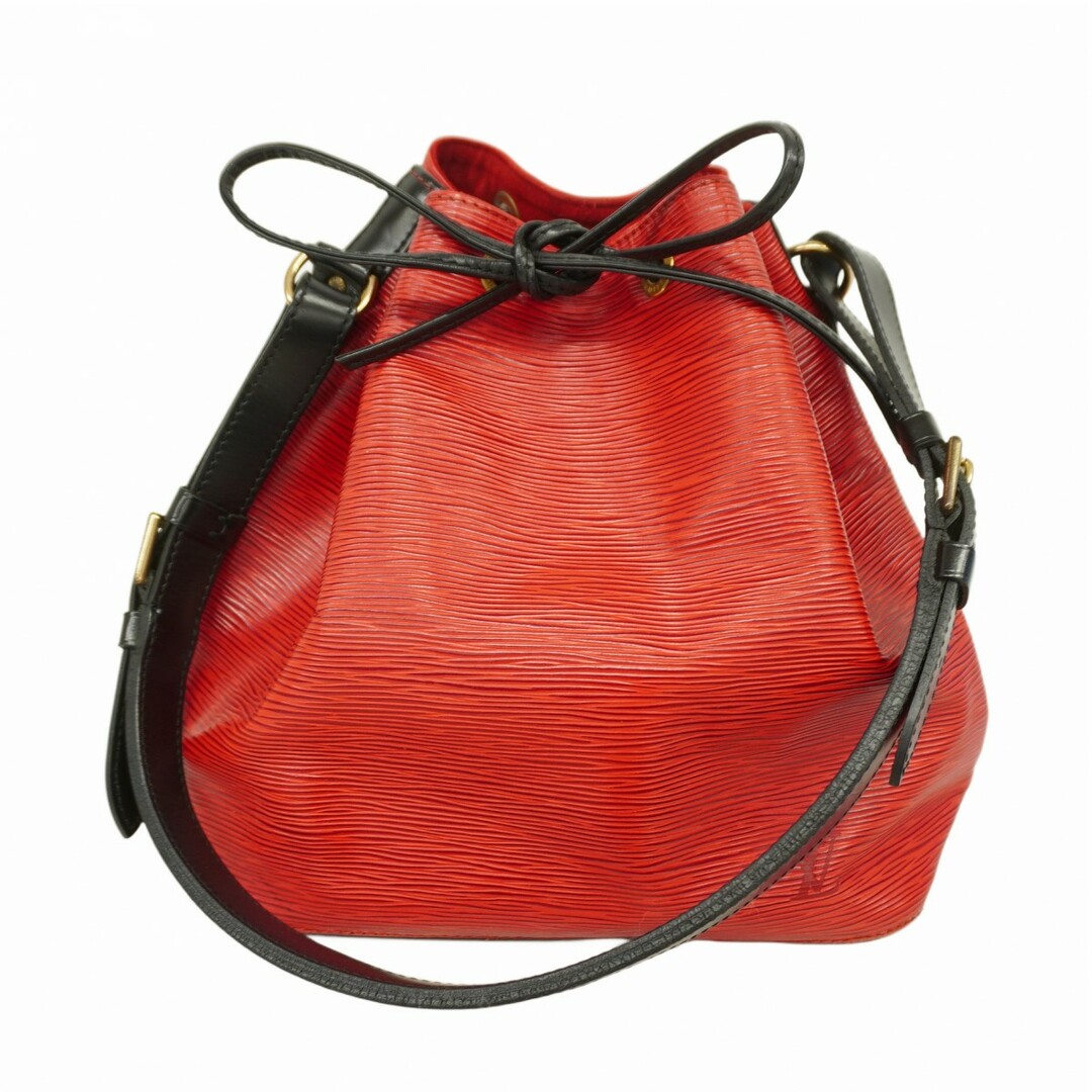 LOUIS VUITTON - ★最終価格【5dd5451】ルイヴィトン ショルダーバッグ エピ バイカラー プチノエ M44172 ノワール/カスティリアンレッド【中古】レディース