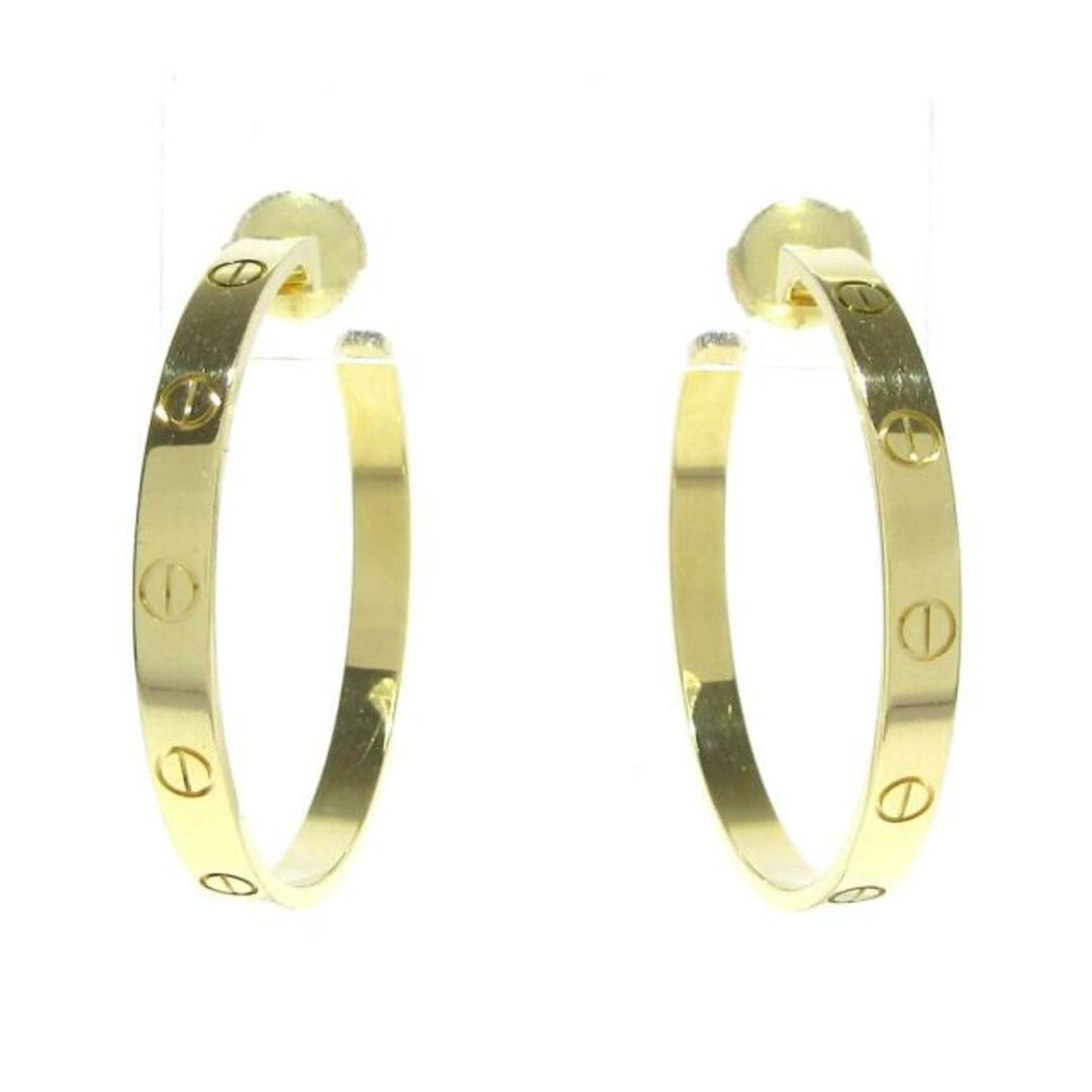 Cartier - Cartier(カルティエ) ピアス美品 ラブ ピアス フープ Cartier - Cartier(カルティエ) ピアス美品 ラブ ピアス フープ