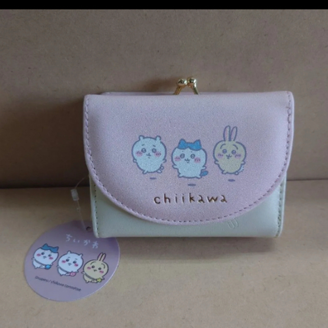 ちいかわ(チイカワ)のちいかわ 口金財布 ピンク レディースのファッション小物(財布)の商品写真