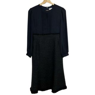 セルフォード(CELFORD)のCELFORD(セルフォード) ワンピース サイズ36 S レディース - ダークネイビー×ネイビー クルーネック/長袖/ロング(その他)