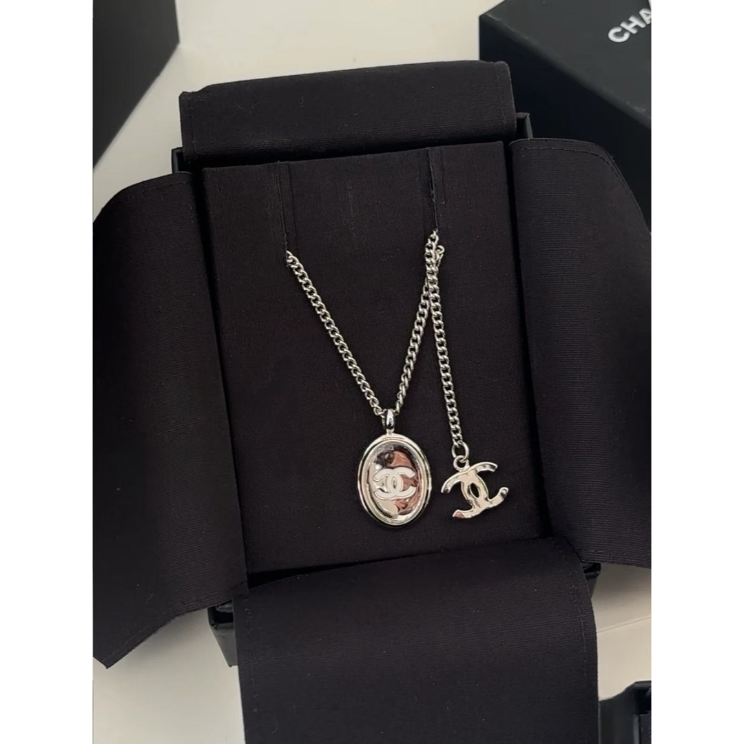 25S★ 【CHANEL】ロング ペンダント ネックレス CHANEL - 値下げ!新品未使用 シャネル ロング ペンダント