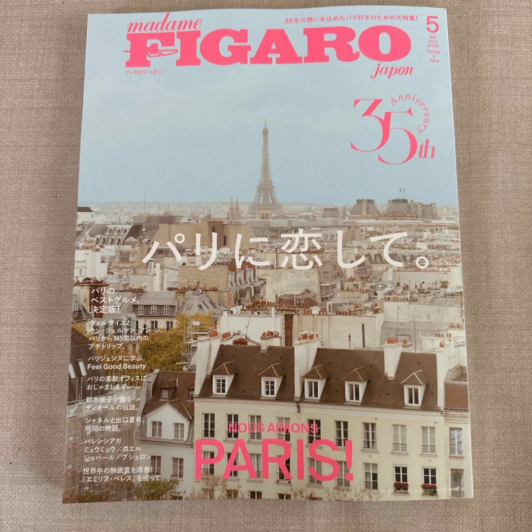 マガジンハウス(マガジンハウス)のmadame FIGARO japon (フィガロ ジャポン) 2025年 05 エンタメ/ホビーの雑誌(その他)の商品写真