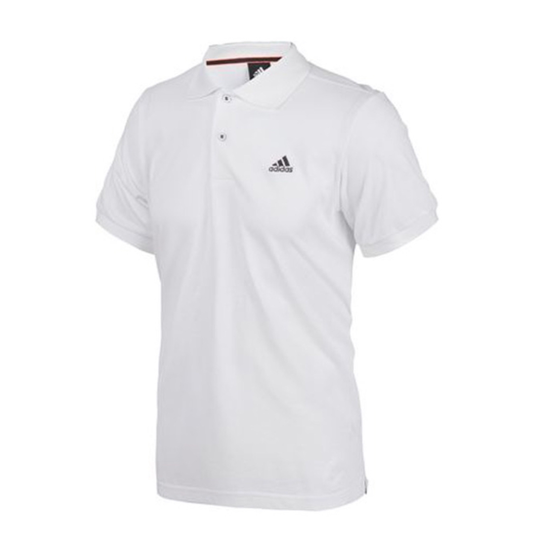 adidas(アディダス)の定価4千弱！アディダス クライマ365 ポロシャツ スポーツウェア 速乾 白 メンズのトップス(ポロシャツ)の商品写真