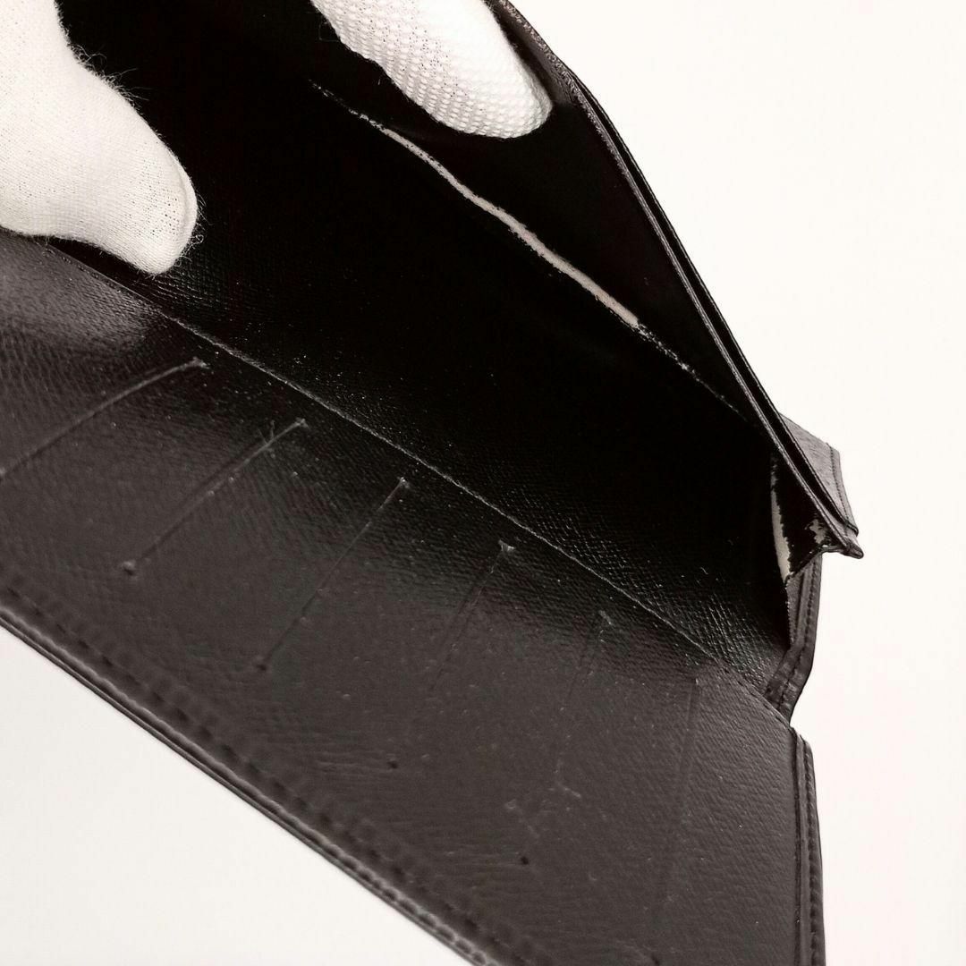 LOUIS VUITTON ルイヴィトン札入れ ポルトカルトクレディ エピ 黒