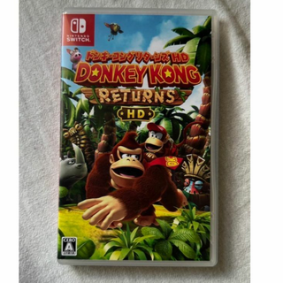 ニンテンドウ(任天堂)の【中古美品】任天堂 switch ドンキーコングリターンズ(家庭用ゲームソフト)