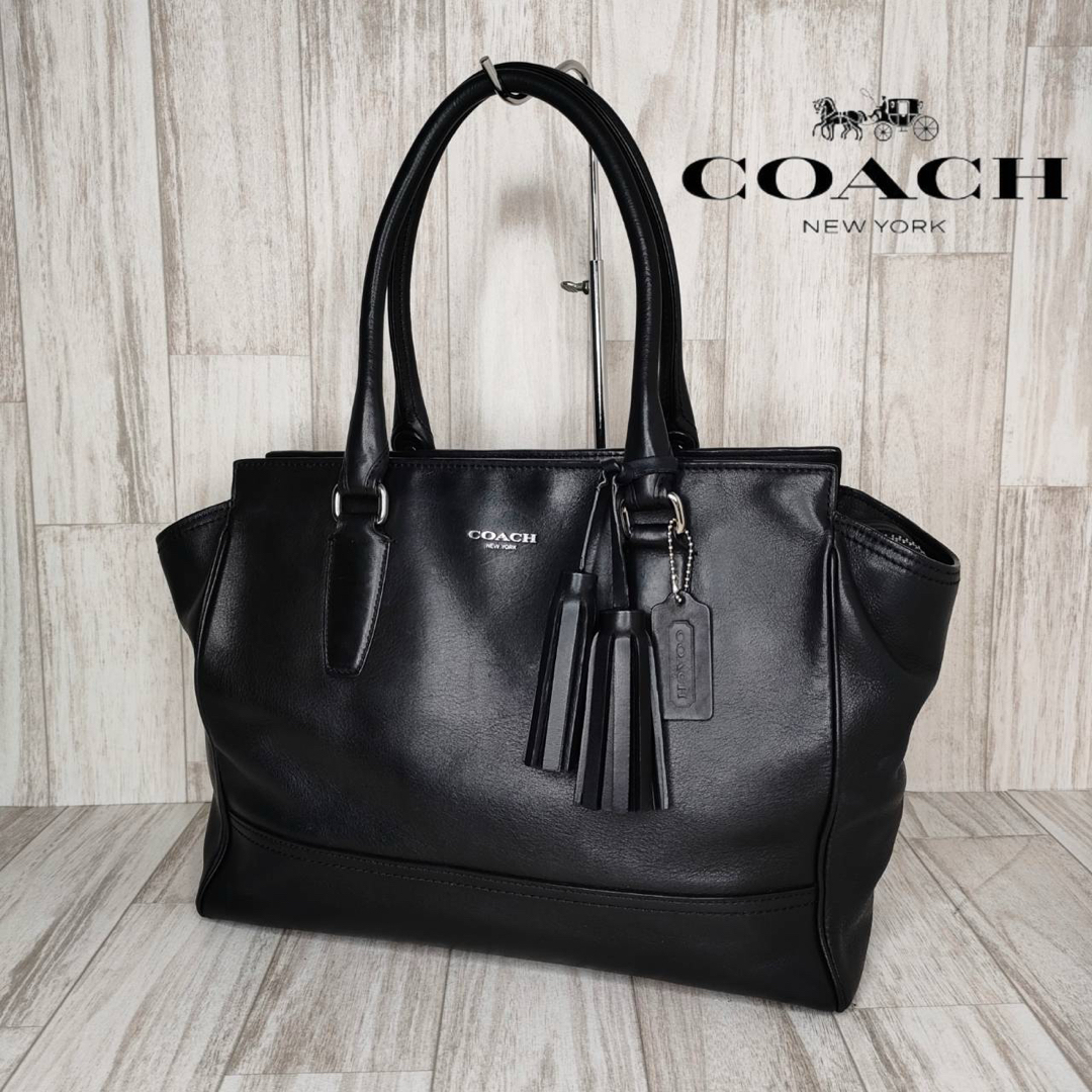 鯛様】COACH オールドコーチ ハンドバッグ トート レザー