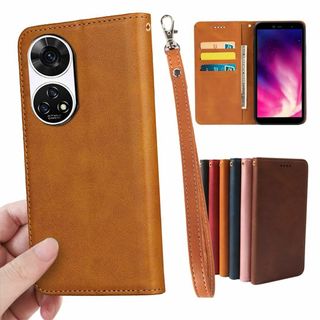 ZTE あんしんファミリースマホ A303ZT ケース 手帳型 ストラップ 同梱
