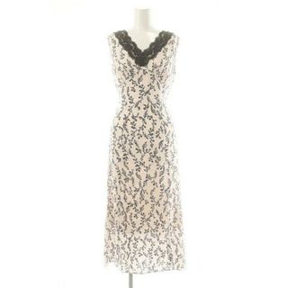 SNIDEL - THEDRESSLAB スパンコール刺繍ドレス PBEG 1 (M)の通販 SNIDEL - THEDRESSLAB スパンコール刺繍ドレス PBEG 1 (M)の通販