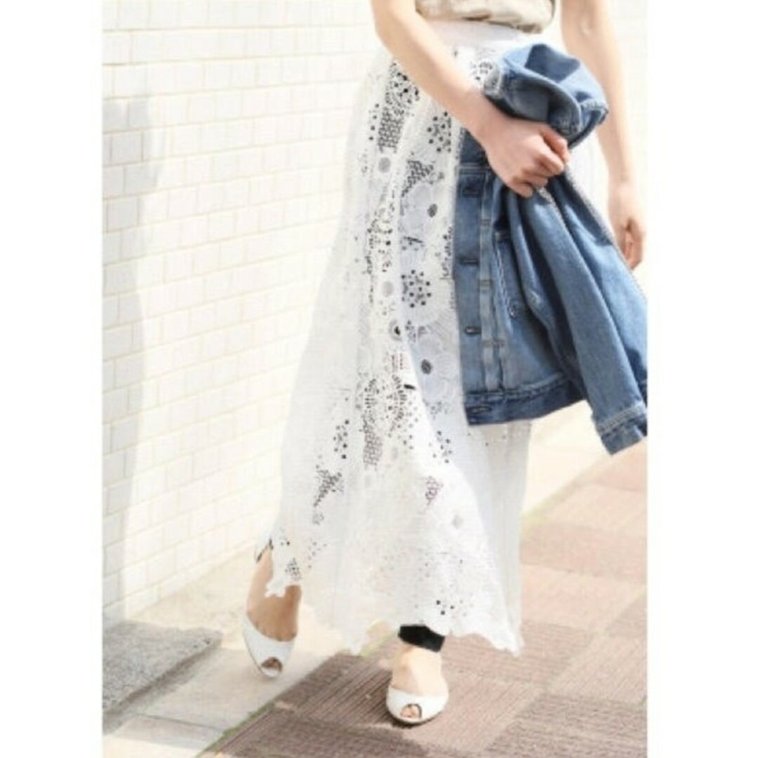 新品未使用♡イエナ♡LUANA レース巻きスカート
