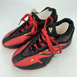 アディダス(adidas)の【イオン広店】 中古 adidas | アディダス スニーカー A BATHING APE× Dame 9 IH0786 レッド 27cm 【126】(スニーカー)