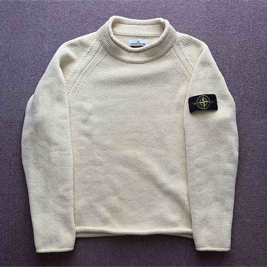 STONE ISLAND - stone island mock neck knit ニット セーター STONE ISLAND - stone island mock neck knit ニット セーター