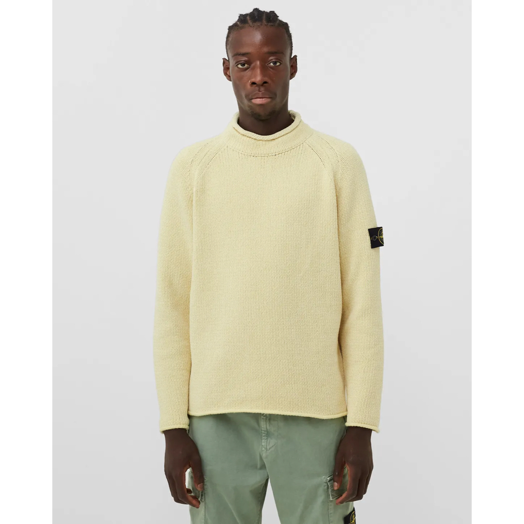 STONE ISLAND - stone island mock neck knit ニット セーター STONE ISLAND - stone island mock neck knit ニット セーター