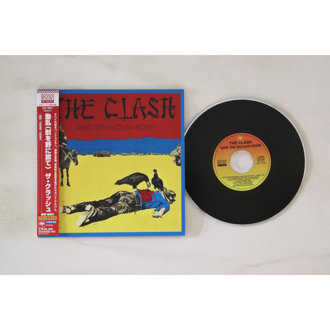 CD クラッシュ 動乱 獣を野に放て (紙ジャケット仕様) EICP30017PRONO SONY RECORDS INTL 紙ジャケ プロモ /00110 エンタメ/ホビーのCD(ポップス/ロック(洋楽))の商品写真