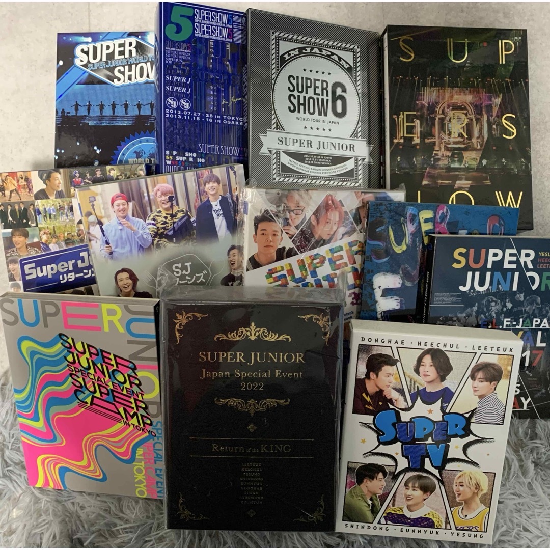 K-POP+アジア SUPER JUNIOR Blu-ray&Dvd