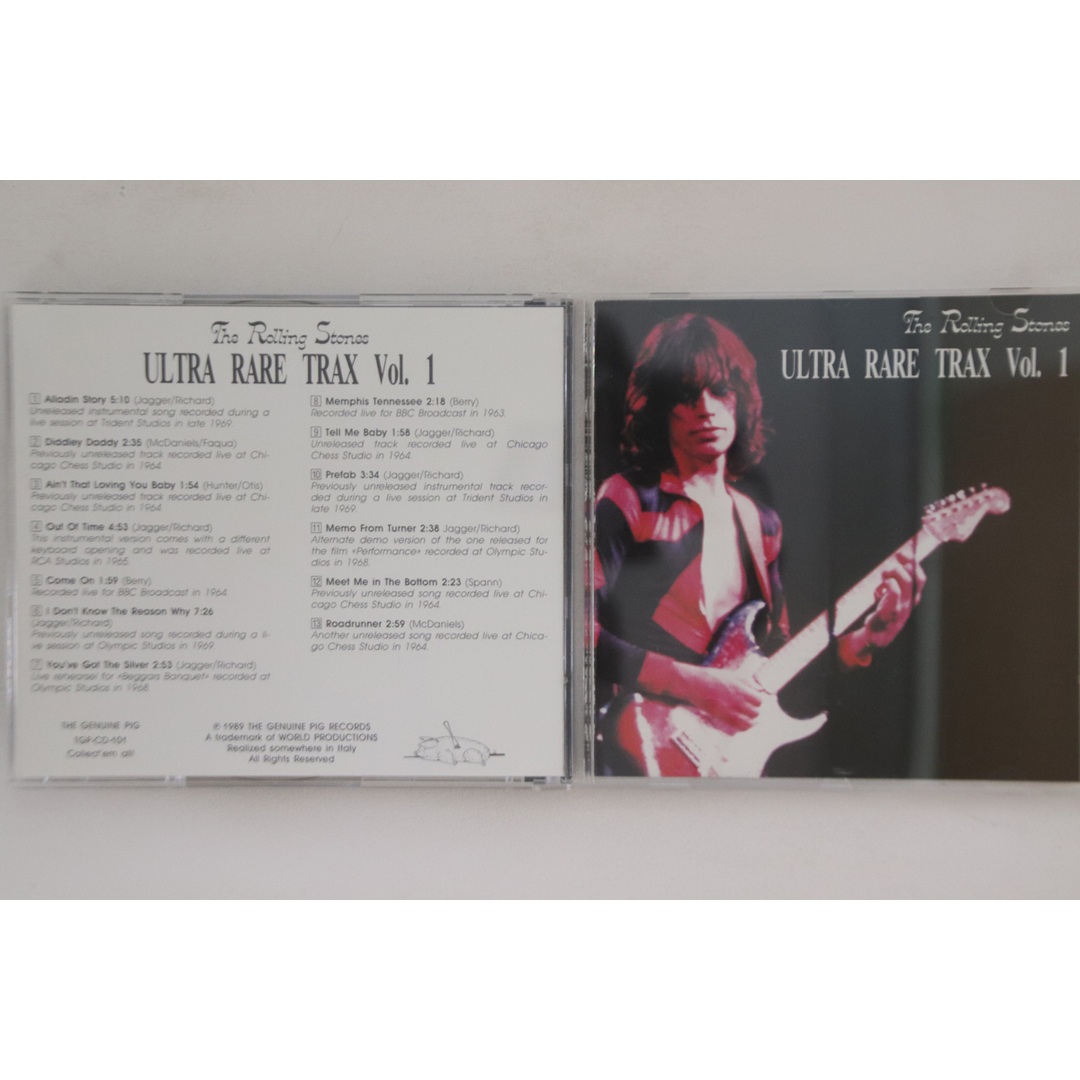 CD Rolling Stones Ultra Rare Trax Vol. 1 TGPCD101 THE GENUINE PIG /00110 エンタメ/ホビーのCD(ポップス/ロック(洋楽))の商品写真