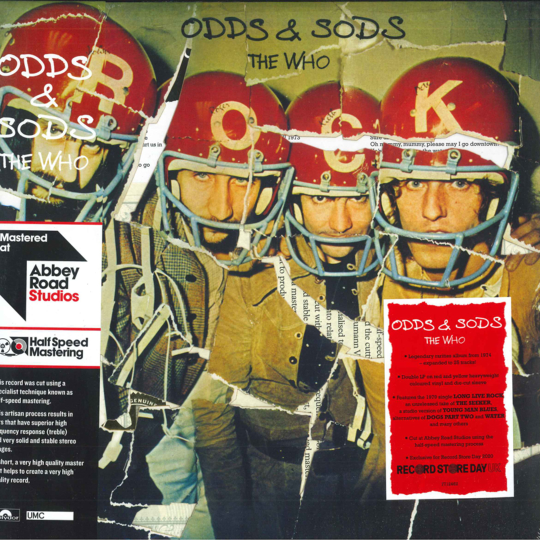 英2discs LP Who Odds & Sods 7712462 Polydor, UMC, Track Record /00660 エンタメ/ホビーのエンタメ その他(その他)の商品写真