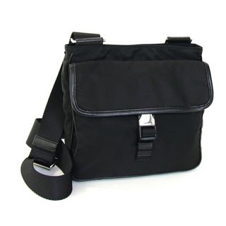 プラダ(PRADA)の プラダ ショルダーバッグ VA0270 ブラック レザー(ショルダーバッグ)