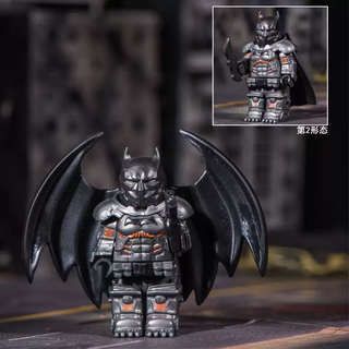 ★新作★【レゴ互換】ミニフィグ バットマン(機甲 ) ヘルバット人形フィギュア(キャラクターグッズ)